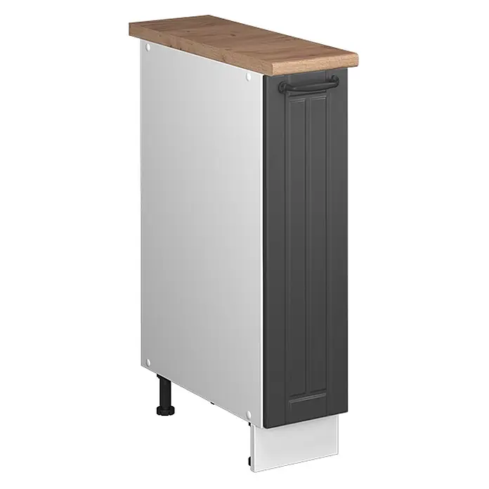 Apothekerschrank Fame-Line 20 cm Dunkelgrau Art.-Nr. 62067 - 