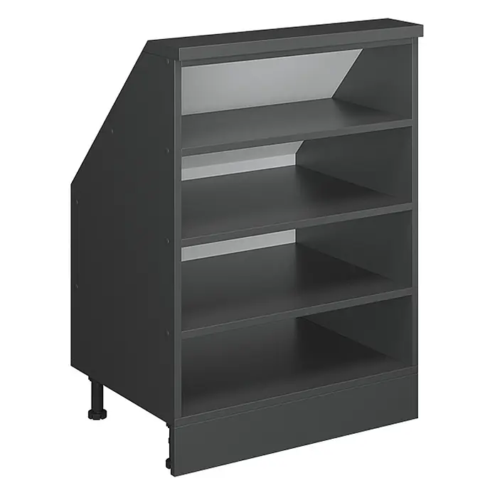 Küchenschrank für Dachschrägen R-Line 40 cm Anthrazit Art.-Nr. 60685 - 