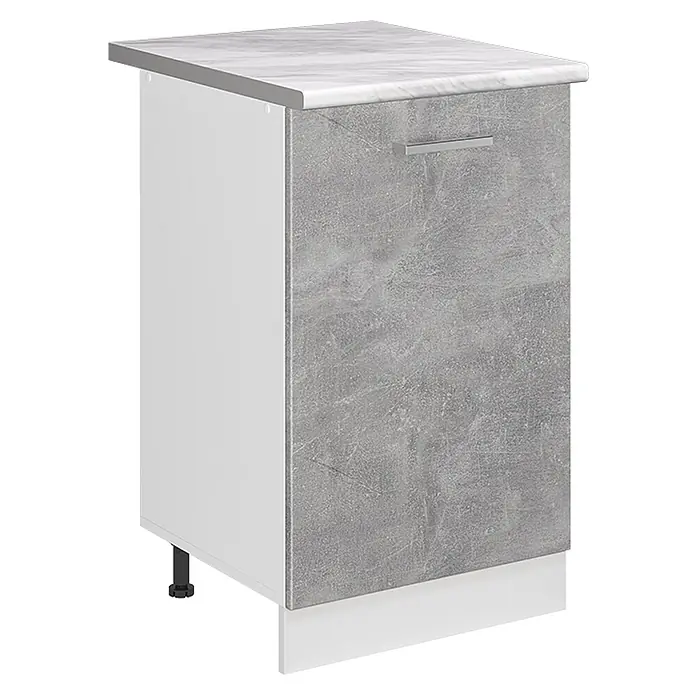Küchenunterschrank R-Line 50 cm Beton Art.-Nr. 70082 - 