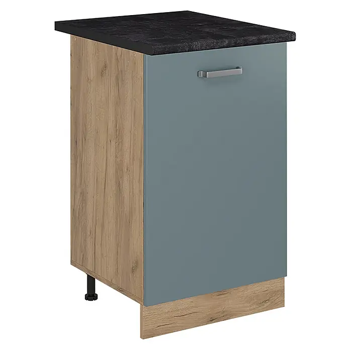 Küchenunterschrank R-Line 50 cm Blau-Grau Art.-Nr. 70386 - 