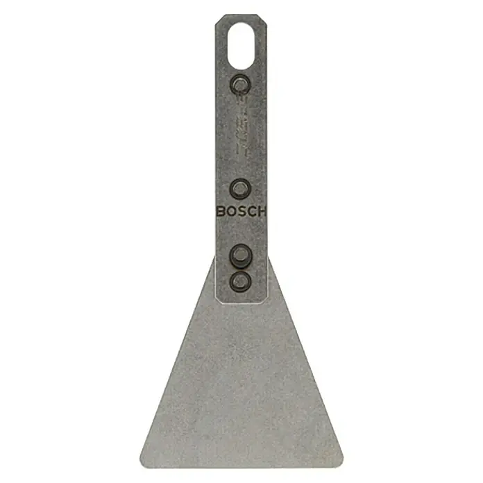 Bosch Espátula de raspado SP 60 C - Ancho: 60 mm, Hoja flexible - Espátula Bosch con hoja triangular. Ideal para eliminar residuos y limpiar superficies. Herramienta robusta perfecta para profesionales.