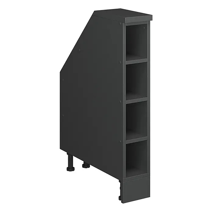 Küchenschrank für Dachschrägen R-Line 15 cm Anthrazit Art.-Nr. 60170 - 
