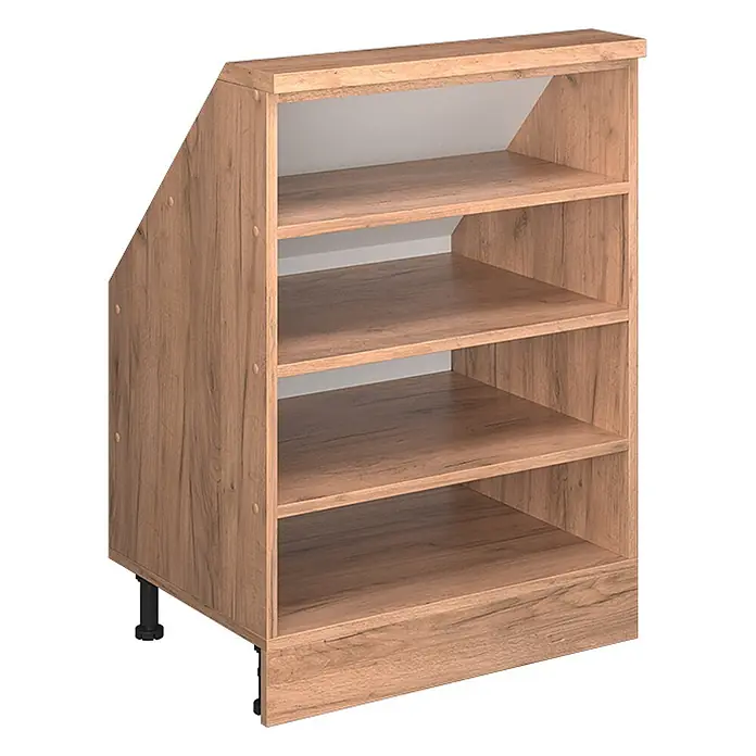 Küchenschrank für Dachschrägen R-Line 60 cm Goldkraft Eiche Art.-Nr. 60684 - 