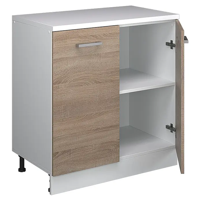 Küchenschrank für Dachschrägen R-Line 80 cm Sonoma Art.-Nr. 61825 - 
