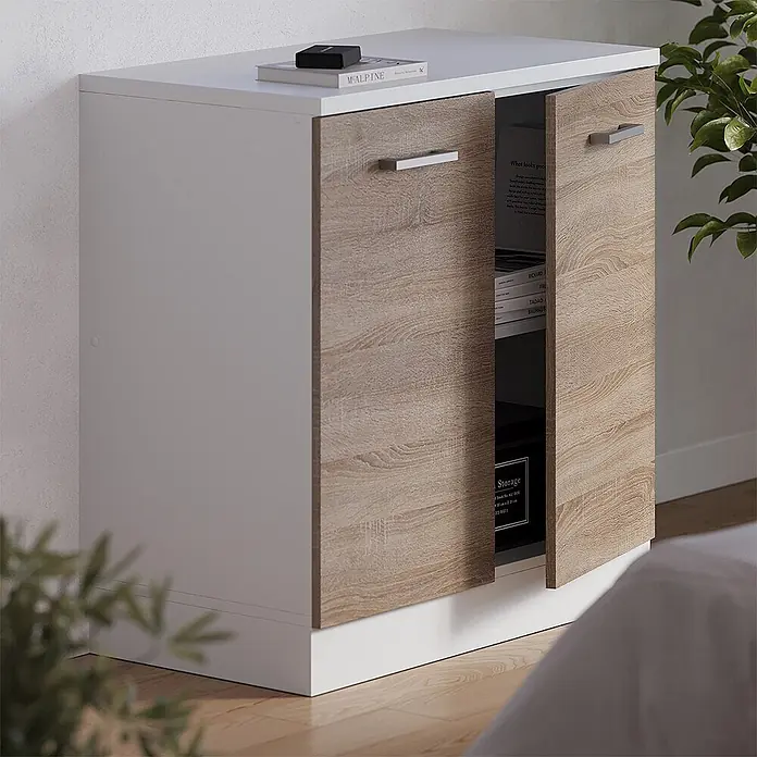 Küchenschrank für Dachschrägen R-Line 80 cm Sonoma Art.-Nr. 61825 - 