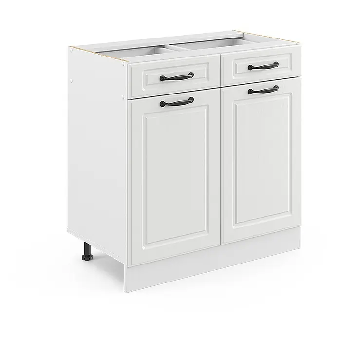 Küchenfront R-Line 79.2 cm Weiß Landhaus Art.-Nr. 36338 - 