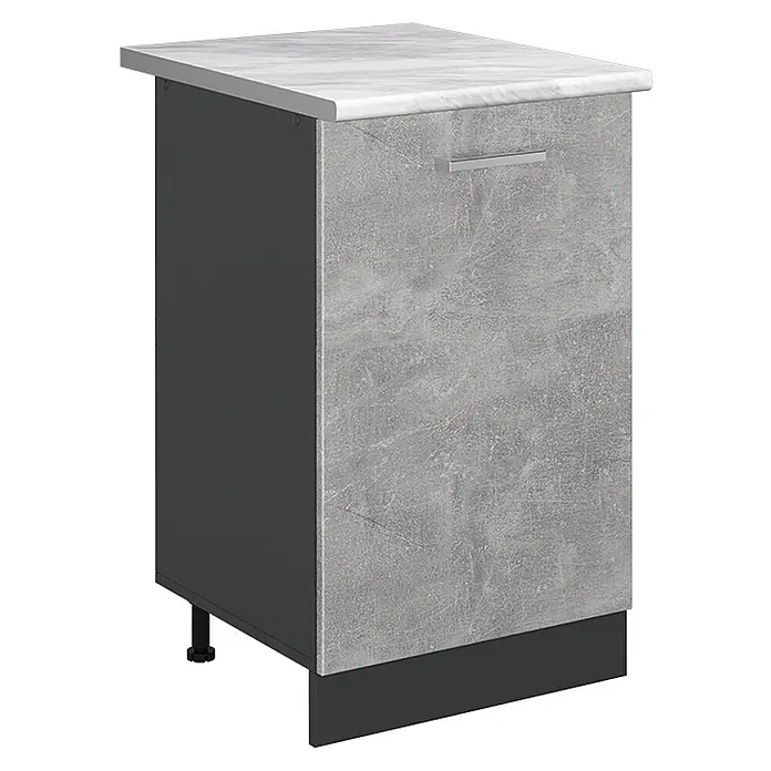Küchenunterschrank R-Line 50 cm Beton Art.-Nr. 70202 - 