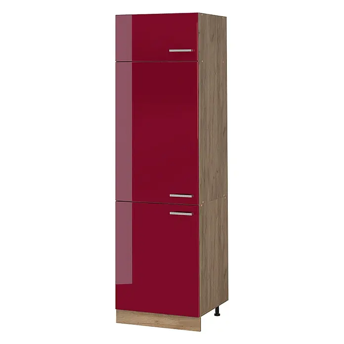 Vorratsschrank R-Line 60 cm Rot Hochglanz Art.-Nr. 63206 - 