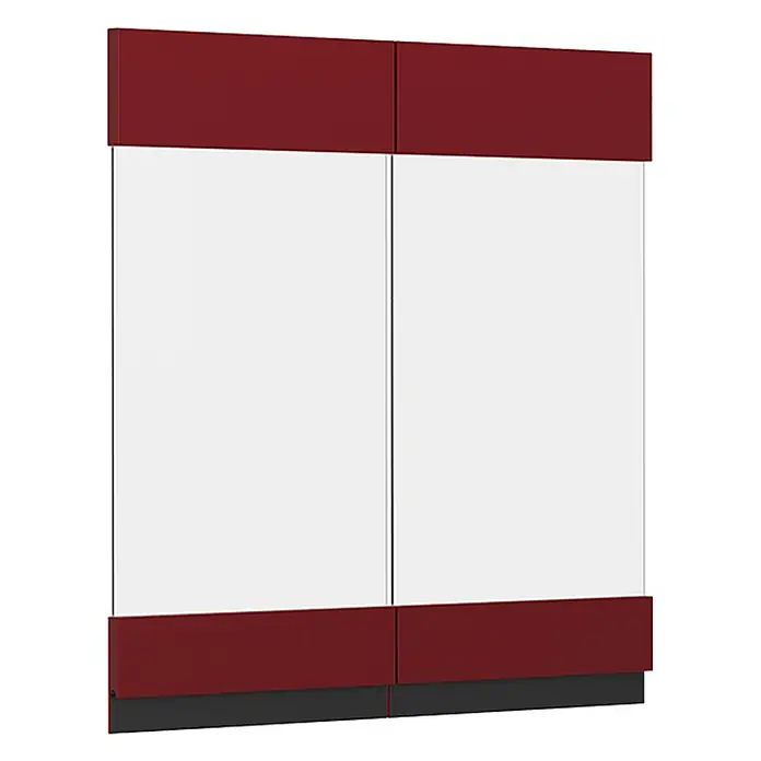Küchenfront R-Line 59.2 cm Rot Art.-Nr. 39476 - 