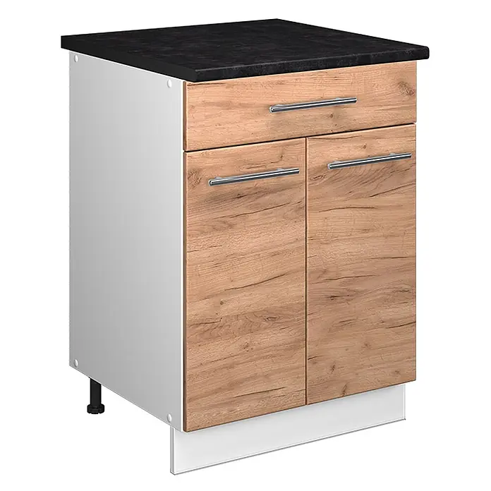 Küchenunterschrank Fame-Line 60 cm Goldkraft Eiche Art.-Nr. 60941 - 