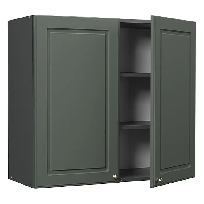 Hängeschrank Fame-Line 80 cm Grün-Gold Landhaus Art.-Nr. 62810 - 