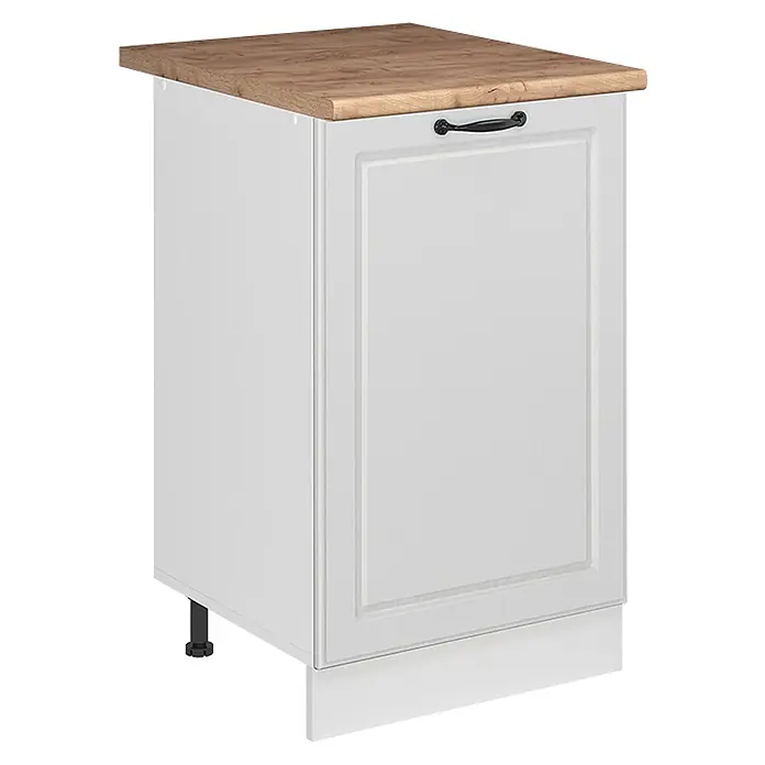Küchenunterschrank R-Line 50 cm Weiß Landhaus Art.-Nr. 70125 - 