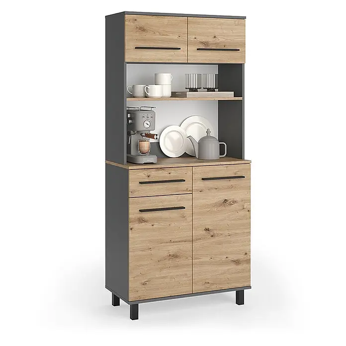 Küchenbuffet Pure 80.2 cm Artisan-Eiche Art.-Nr. 59912 - 