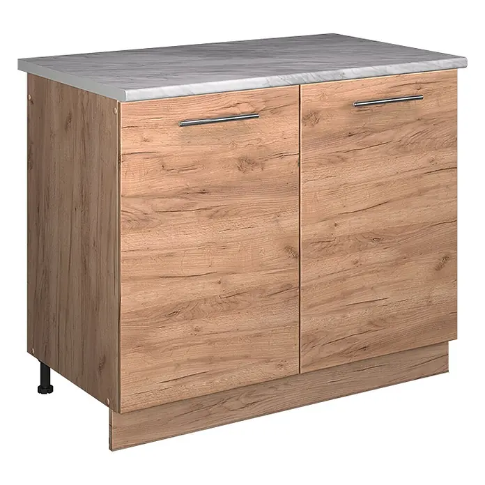 Spülenunterschrank Fame-Line 100 cm Goldkraft Eiche Art.-Nr. 61964 - 