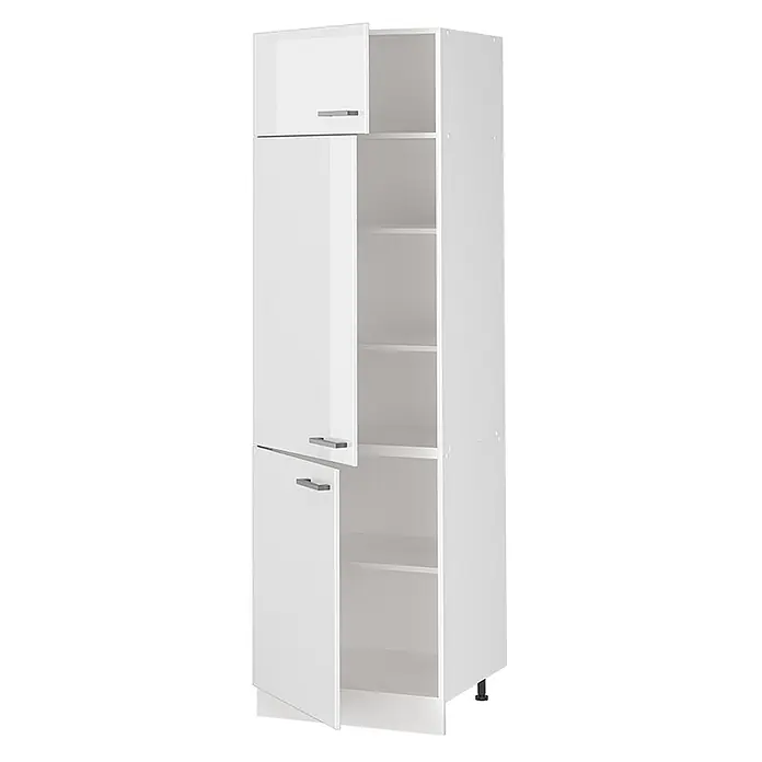 Vorratsschrank R-Line 60 cm Weiß Hochglanz Art.-Nr. 63185 - 