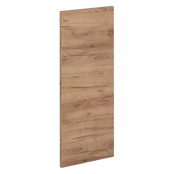 Küchenfront R-Line 29.6 cm Goldkraft Eiche Art.-Nr. 37462 -  - Rechteckige hellbraune Platte mit rustikaler Eichenholzmaserung.