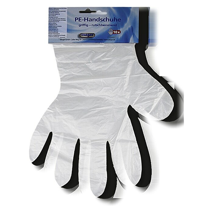 PE-Handschuhe (Größe: Universal, 10 Stk., Polyethylen)