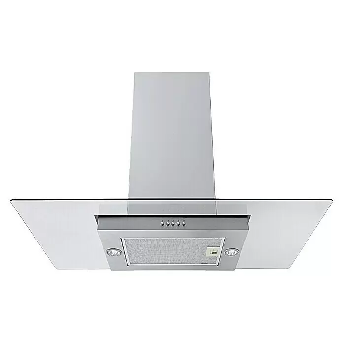 Respekta Inselhaube Aluna - Breite: 89,5 cm, Max. Gebläseleistung Abluftbetrieb: 575,7 m³/h, Edelstahl