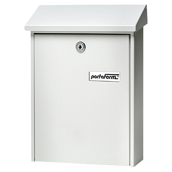 Portaferm Brievenbus PM 22 (75 x 225 x 305 mm, Wit)