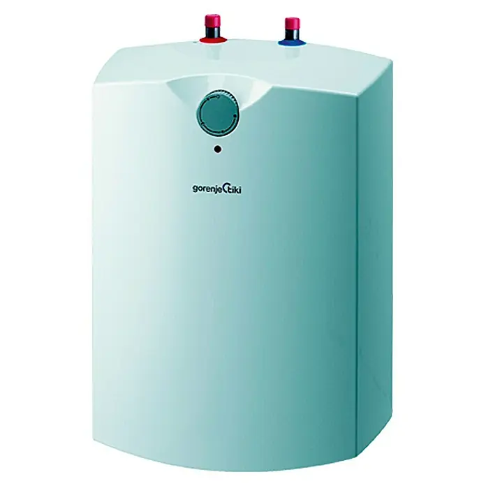 Gorenje Warmwasserspeicher GT 5 - 5 l, 2.000 W, Untertischmontage - Aufnahme eines Gorenje Tiki Warmwasserbereiters, der für eine effiziente Warmwasserbereitung im Haushalt entwickelt wurde.