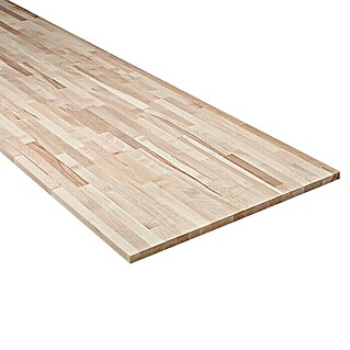 Exclusivholz Massief houten paneel (Beuken, 400 x 80 x 3,8 cm)