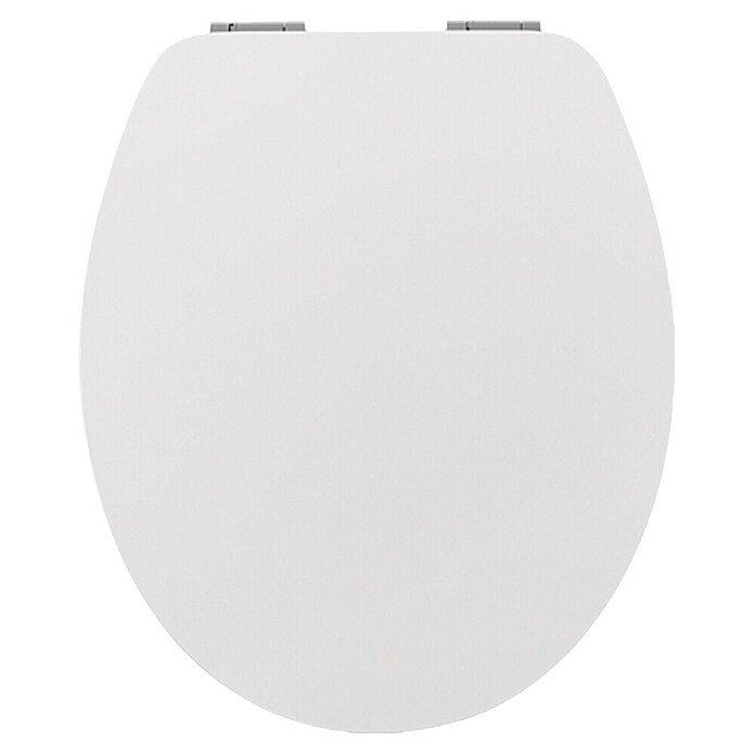 Poseidon Tapa de WC Kolorit (Caída amortiguada, MDF, Blanco)