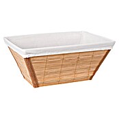 Venus Opbergkorf voor badkamers (20 x 30 x 15 cm, Bamboe, Naturel)