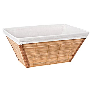 Venus Opbergkorf voor badkamers (20 x 30 x 15 cm, Bamboe, Naturel)