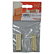 Profiles and more Tapa final FU51L/KU51L (Marfil, 2 uds.)