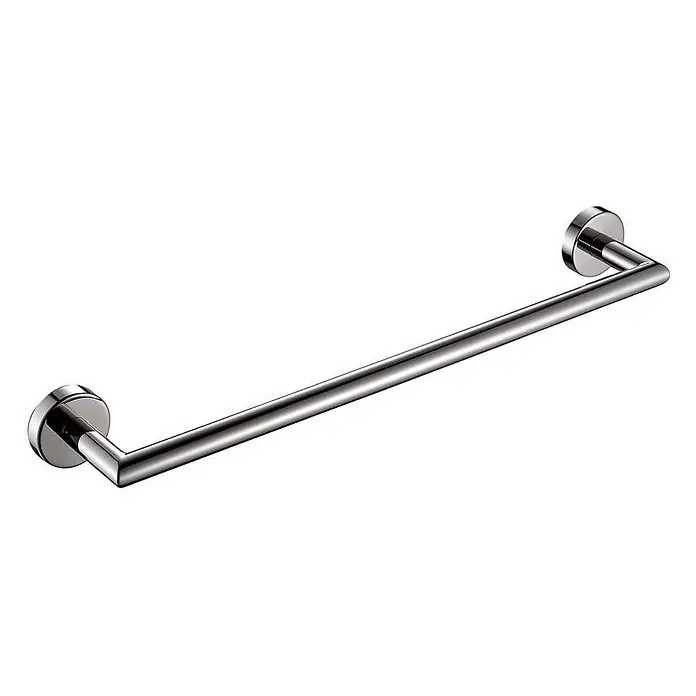 KV Badetuchhalter 45cm Edelstahl, verchromt und poliert | Loto -  - Handtuchstange aus poliertem Chrom für Badetücher.