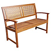 Sunfun Diana Vrtna klupa (118 cm, Eukaliptus, Prirodno smeđe)