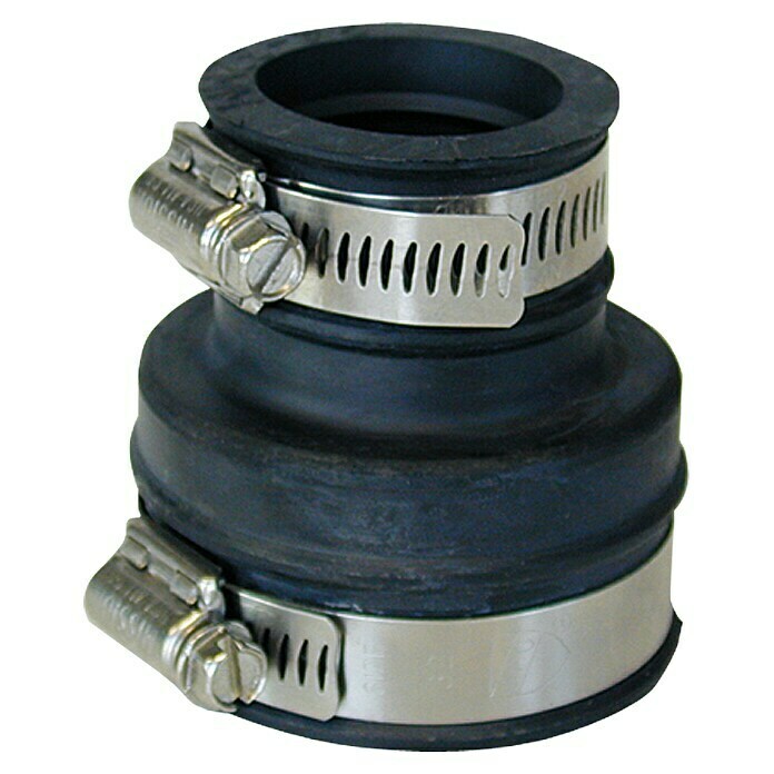 RUG Self Rohrverbinder-Übergangsstück (Geeignet für: Außenmaß 42 - 50 mm/53 - 63 mm)