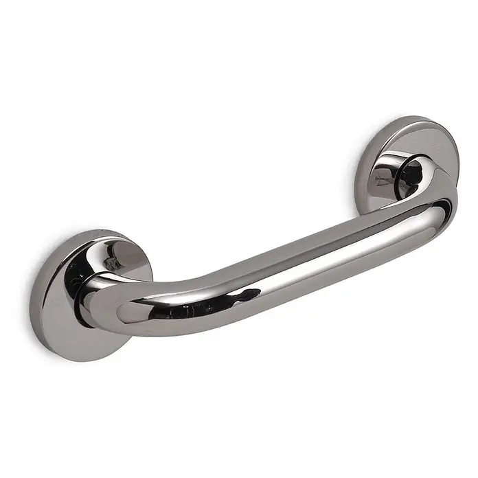 KV 24cm Haltegriff, Edelstahl chrom | Loto -  - Glänzende verchromte Haltestange für Bad, Sicherheit und Halt.