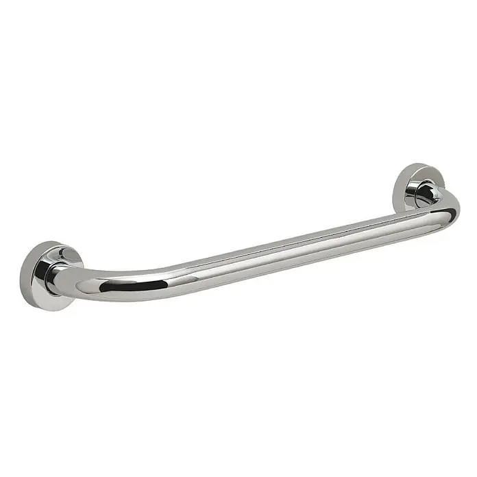 KV Sicherheitsgriff für das Badezimmer 45cm -  - Haltegriff aus poliertem Chrom für Sicherheit und Halt im Bad.
