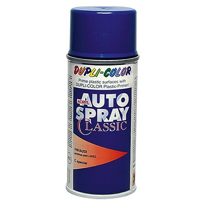 Dupli-Color Acryl-Autospray Classic (Audi/VW, Jazzblue Perl, 150 ml)