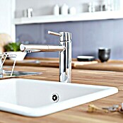 Grohe Concetto Spültischarmatur (Chrom, Auslauf herausziehbar, Glänzend)