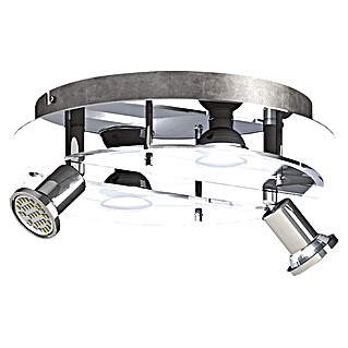 Eglo LED stropna svjetiljka Cabo 1 (12 W, Krom, Topla bijela)