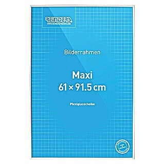 Bilderrahmen Maxi (Weiß, 91,5 x 61 cm)