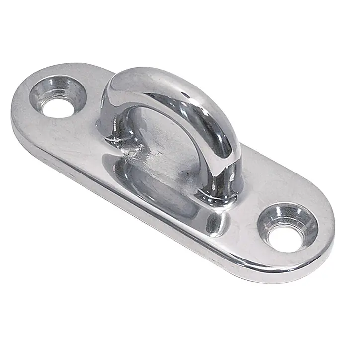 Marinetech Decksplatte - 100 x 36 mm, Edelstahl, A4 - Diagonale Ansicht
