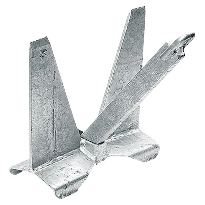 Talamex Anker Populair - 5 kg, Stahl - Diagonale Ansicht