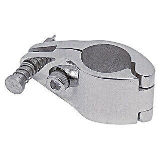 Marinetech Soporte central para tubo (68 x 30 x 28 mm, 22 mm, Acero inoxidable, A4)