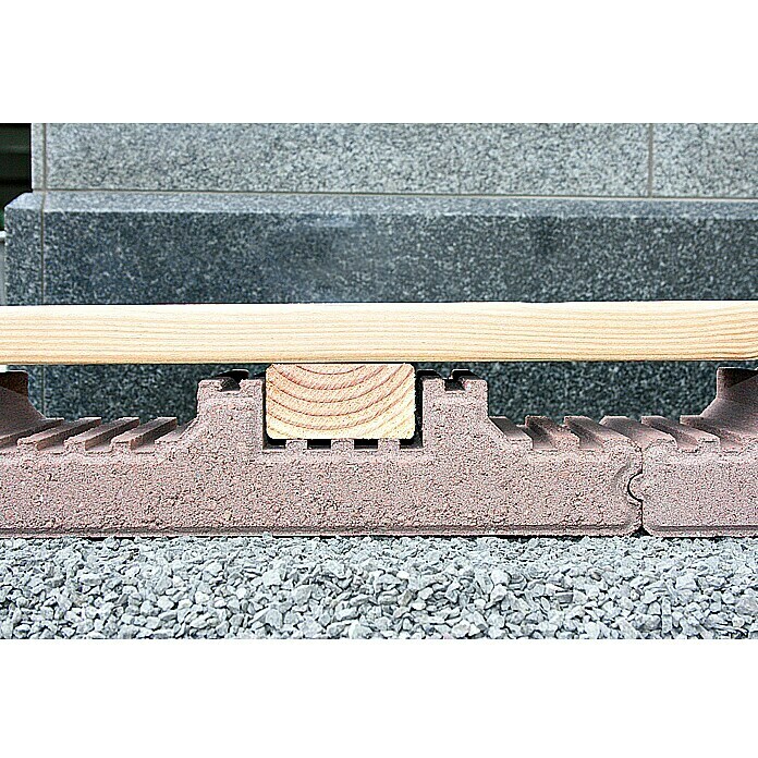 Streifen-Fundament (50 x 15 x 7,2 cm, Beton)