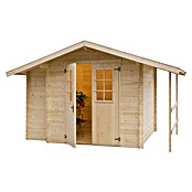 Caseta de madera Oslo 2 (Madera, Área: 4,41 m², Espesor de pared: 28 mm)