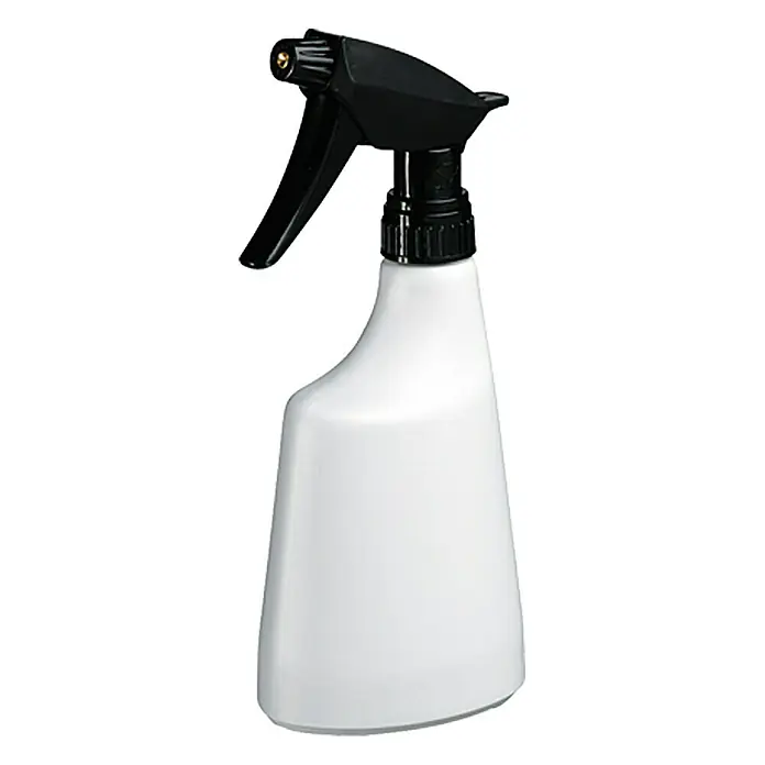 Geli Standard Handsprüher - Weiß, 0,5 l - Weiße Sprühflasche mit schwarzem Sprühkopf, ideal für den Garten oder den Haushalt. Für Reinigungs- und Bewässerungsarbeiten ist sie bestens geeignet.