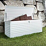 Biohort Garten-Aufbewahrungsbox FreizeitBox 160 (Weiß, 160 x 79 x 83 cm, Stahlblech)