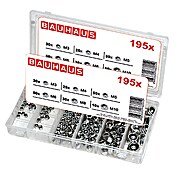 BAUHAUS Assortmentsdoos moeren (195 Stk., Zeskantkop)