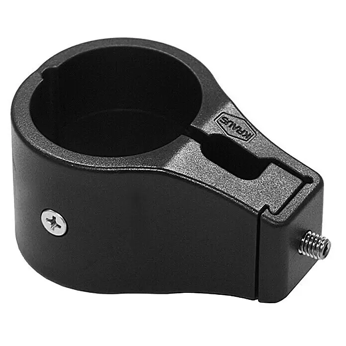 Kraus Universalschelle - Schwarz, Durchmesser: 42 mm - Vorderansicht