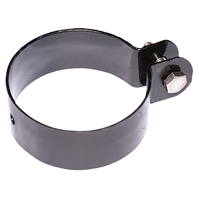 Hadra Paalklem (Diameter klem: 60 mm, Zwart)