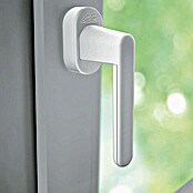 Schellenberg Asidero para ventana con alarma (Blanco, 115 dB)