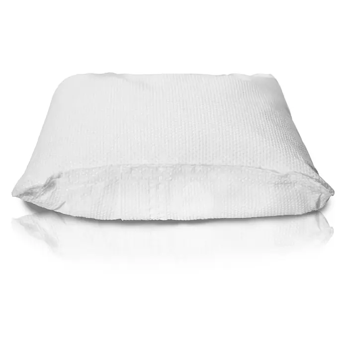 BigDean Luftentfeuchter-Nachfüllpack 12Stk., 400 g -  - Weißes rechteckiges Kissen mit Punkttextur.
